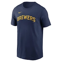 Nike William Contreras Milwaukee Brewers Fuse Name  Number T-Shirt