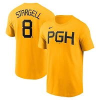 Nike Willie Stargell Pittsburgh Pirates City Connect Name  Number T-Shirt