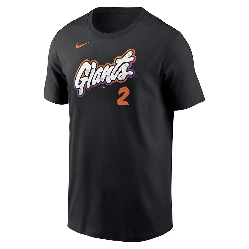 Nike Willy Adames San Francisco Giants 2025 City Connect Fuse Name  Number T-Shirt
