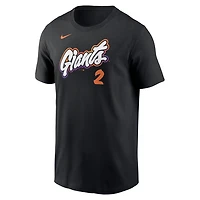 Nike Willy Adames San Francisco Giants 2025 City Connect Fuse Name  Number T-Shirt