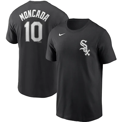 Nike Yoan Moncada Chicago White Sox Name  Number T-Shirt