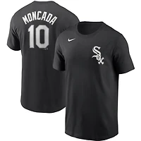 Nike Yoan Moncada Chicago White Sox Name  Number T-Shirt