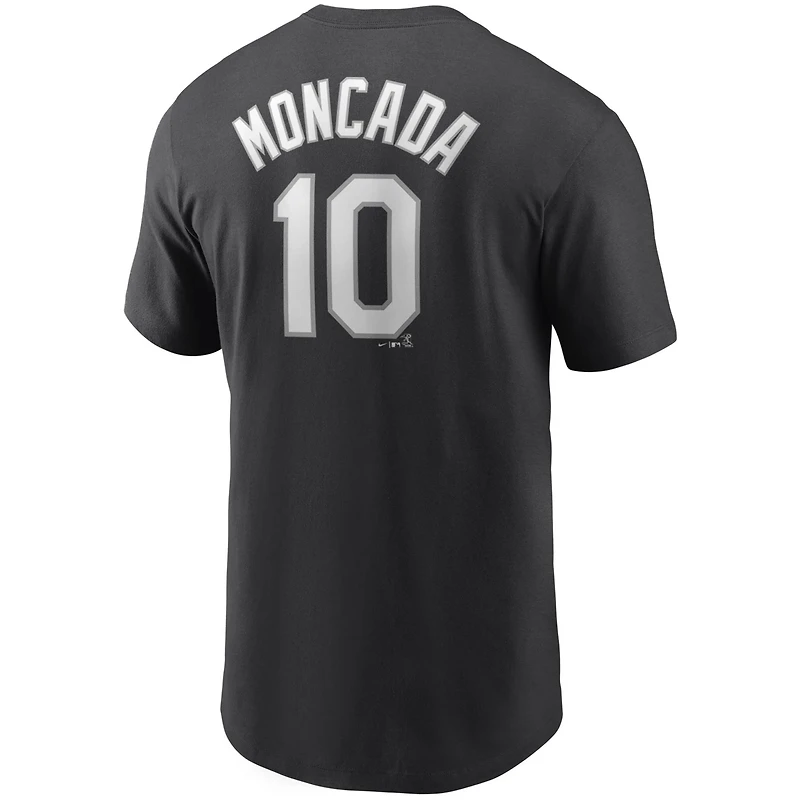 Nike Yoan Moncada Chicago White Sox Name Number T-Shirt