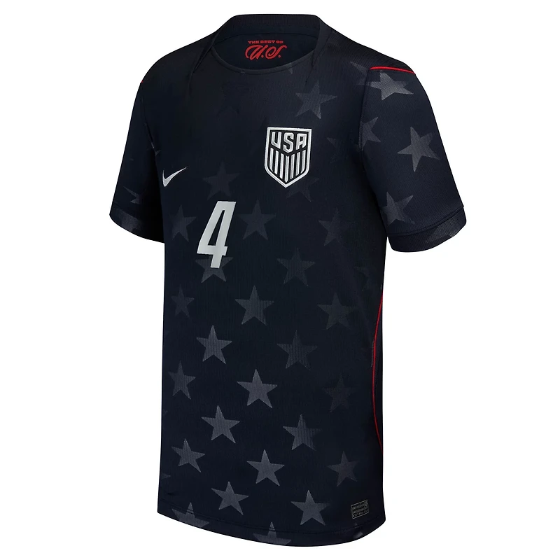 Nike Youth Tyler Adams USMNT 2026 Away Stadium Replica Jersey