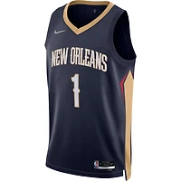 Nike Zion Williamson New Orleans Pelicans 2021/22 Diamond Swingman Jersey - Icon Edition