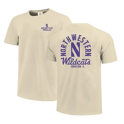 Northwestern Wildcats Comfort Colors Mascot Overlay T-Shirt