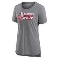 Oklahoma Sooners True Mascot Tri-Blend T-Shirt