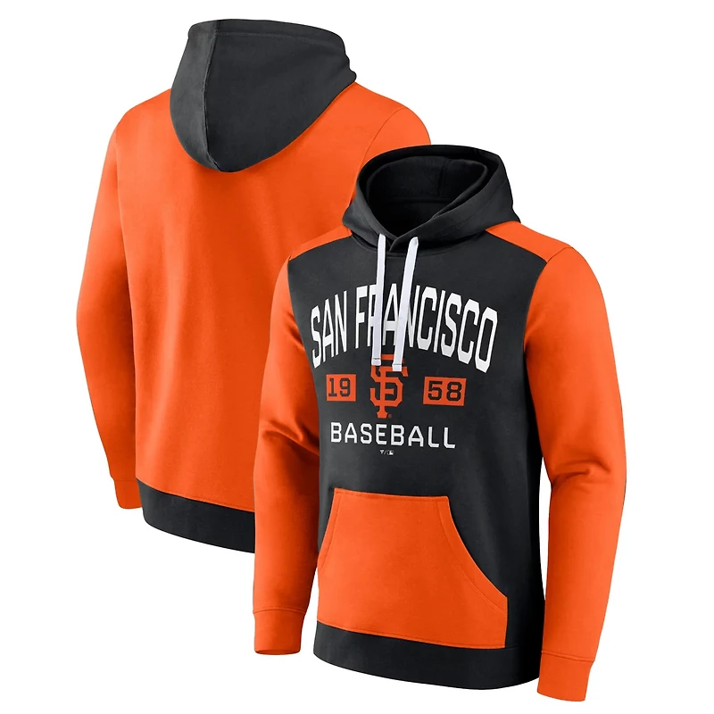 Orange San Francisco Giants Chip Pullover Hoodie