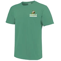 Oregon Ducks Striped Campus Skyline T-Shirt