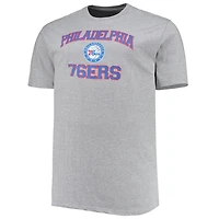 Philadelphia 76ers Big  Tall Heart Soul T-Shirt