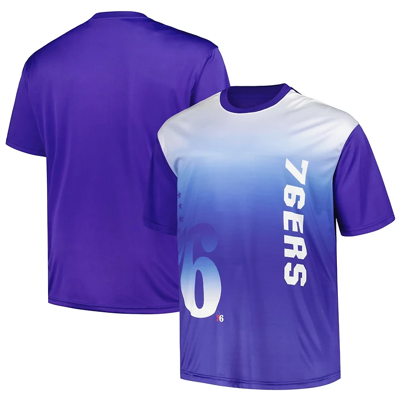 Philadelphia 76ers Big  Tall Sublimated T-Shirt