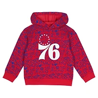 Philadelphia 76ers Give and Go Pullover Hoodie Sweatpants Set