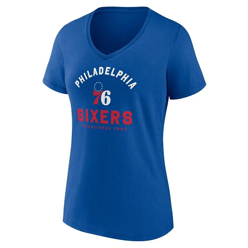 Philadelphia 76ers Unrivaled V-Neck T-Shirt