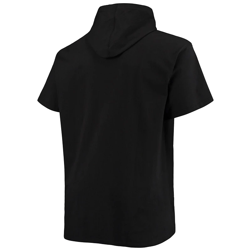 Phoenix Suns Big  Tall 2-Hit Short Sleeve Pullover Hoodie