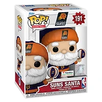 Phoenix Suns Santa Funko Pop 2024 Fanatics Exclusive Vinyl Figure