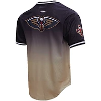 Post Zion Williamson /Gold New Orleans Pelicans Ombre Name  Number T-Shirt