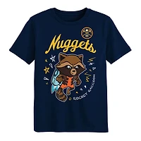 Preschool Denver Nuggets Two-Piece Guardians Of The Galaxy T-Shirt Set