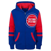 Preschool Detroit Pistons Straight To The League Full-Zip Hoodie