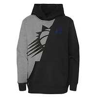 Preschool Heather Gray/ Phoenix Suns Unrivaled Split Pullover Hoodie