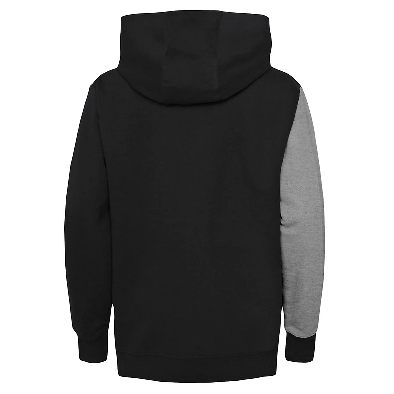 Preschool Heather Gray/ Phoenix Suns Unrivaled Split Pullover Hoodie