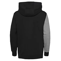 Preschool Heather Gray/ Phoenix Suns Unrivaled Split Pullover Hoodie