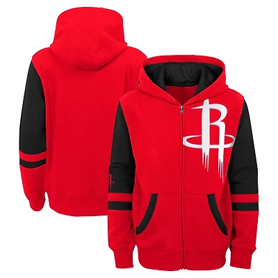 Preschool Houston Rockets Straight To The League Full-Zip Hoodie