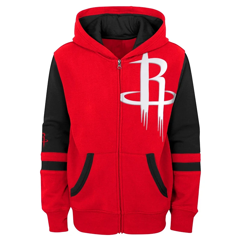 Preschool Houston Rockets Straight To The League Full-Zip Hoodie