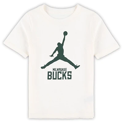 Preschool Jordan Brand Milwaukee Bucks Essential Jumpman T-Shirt