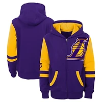 Preschool Los Angeles Lakers Straight To The League Full-Zip Hoodie