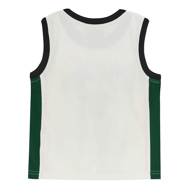 Preschool Milwaukee Bucks Mesh Tank Top and Shorts Set