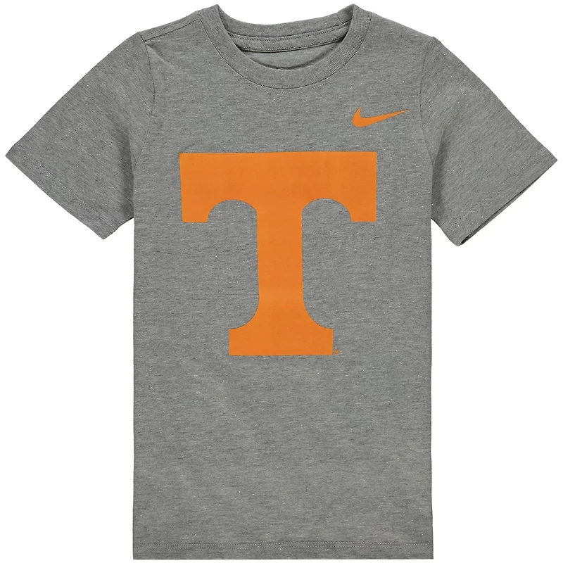 Preschool Nike Charcoal Tennessee Volunteers Logo T-Shirt