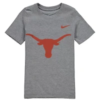 Preschool Nike Charcoal Texas Longhorns Logo T-Shirt