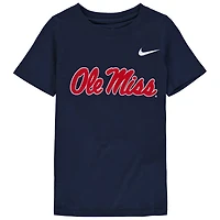 Preschool Nike Ole Miss Rebels Logo Performance T-Shirt