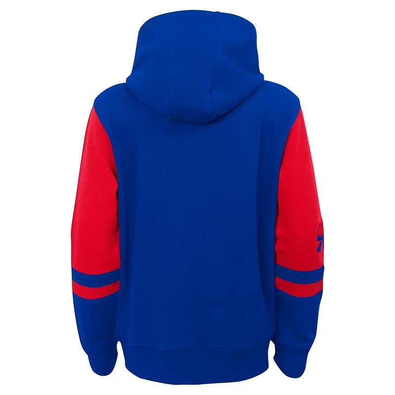 Preschool Philadelphia 76ers Straight To The League Full-Zip Hoodie