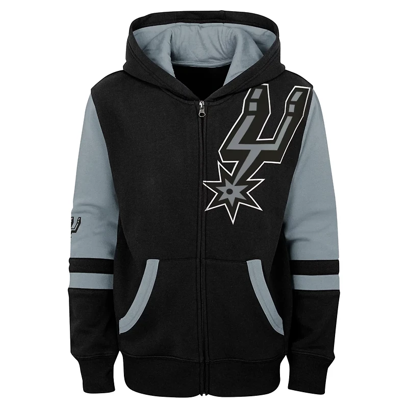 Preschool San Antonio Spurs Straight To The League Full-Zip Hoodie