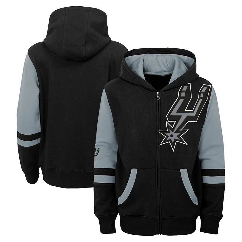 Preschool San Antonio Spurs Straight To The League Full-Zip Hoodie