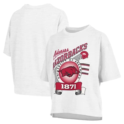 Pressbox Arkansas Razorbacks Rock  Roll Slub T-Shirt