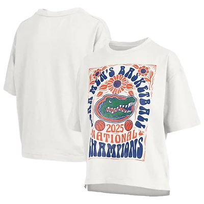 Pressbox Florida Gators 2025 NCAA Men's Basketball National Champions Harmony Motley Crew Oversized Slub T-Shirt