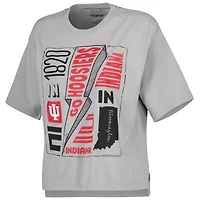 Pressbox Indiana Hoosiers Rock  Roll School of T-Shirt