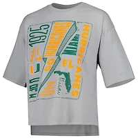 Pressbox Miami Hurricanes Rock  Roll School of T-Shirt