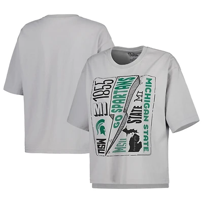 Pressbox Michigan State Spartans Rock  Roll School of T-Shirt