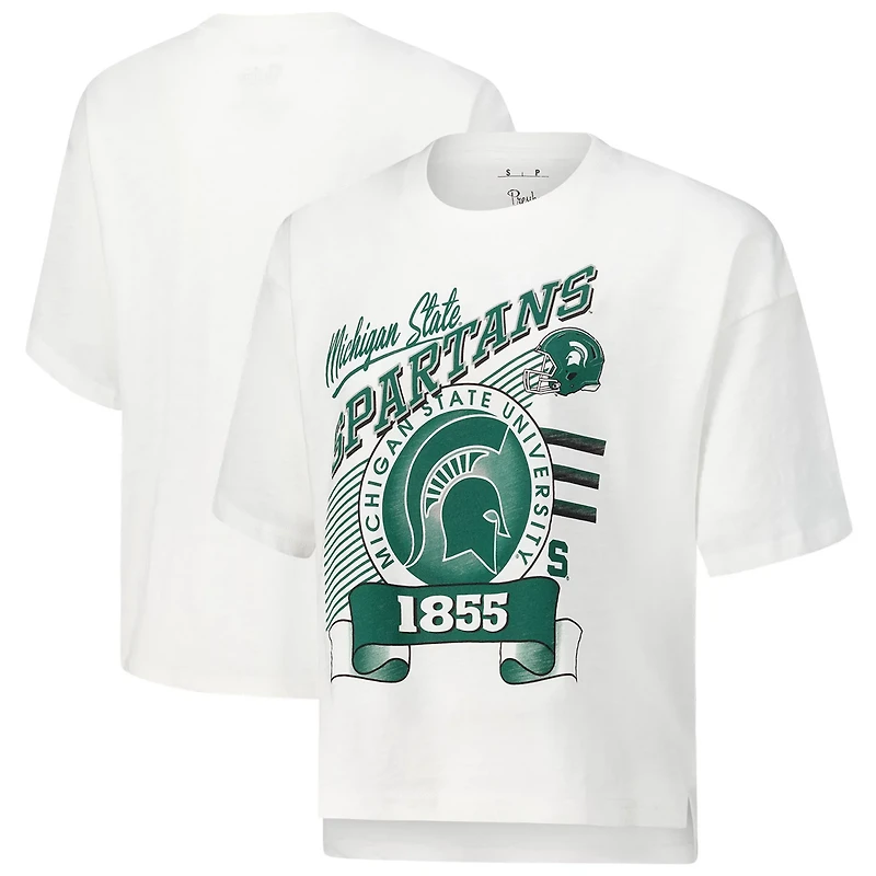 Pressbox Michigan State Spartans Rock  Roll Slub T-Shirt