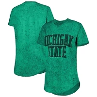 Pressbox Michigan State Spartans Southlawn Sun-Washed T-Shirt
