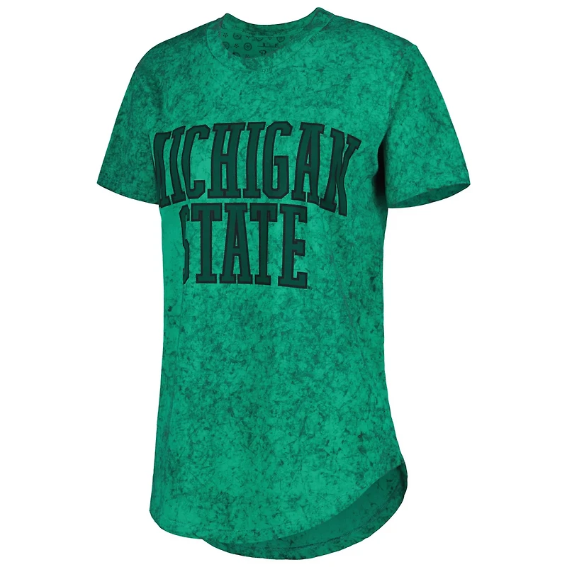 Pressbox Michigan State Spartans Southlawn Sun-Washed T-Shirt