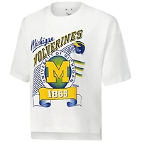 Pressbox Michigan Wolverines Rock  Roll Slub T-Shirt