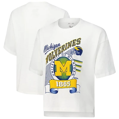 Pressbox Michigan Wolverines Rock  Roll Slub T-Shirt