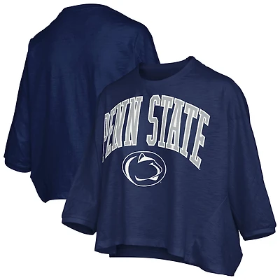 Pressbox Penn State Nittany Lions Midi Arch Over Logo Oversized T-Shirt