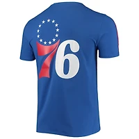 Pro Standard /Red Philadelphia 76ers Mesh Capsule Taping T-Shirt