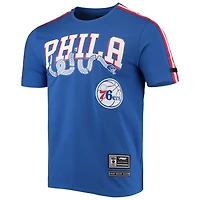 Pro Standard /Red Philadelphia 76ers Mesh Capsule Taping T-Shirt