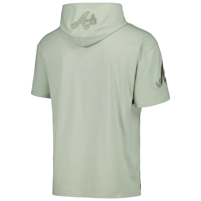 Pro Standard Atlanta Braves Neutral Hoodie T-Shirt